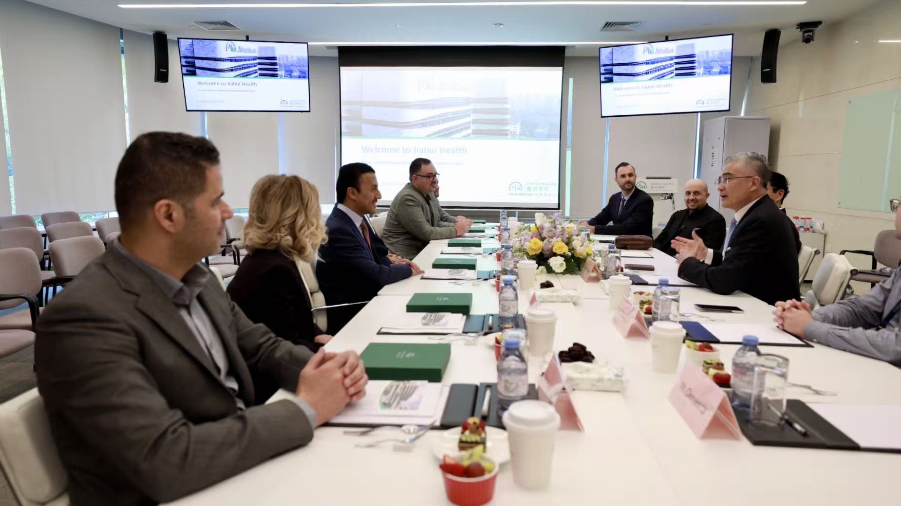 Welcoming Almoosa Health Group to Jiahui International Hospital